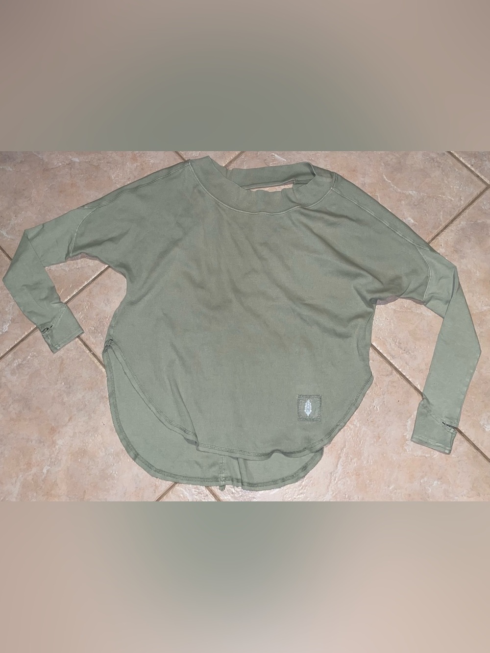 Free People Movement Women’s Ribbed Long Sleeve Shirt XS